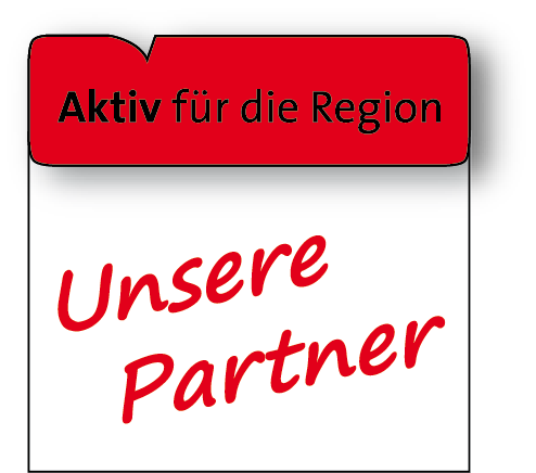 Logo "Aktiv für die Region" - Unsere Partner
